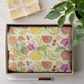 geassorteerd vruchtdoedelpatroon tissuepapier (Geschenk)