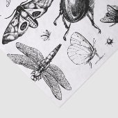 Geassorteerde buikzwart en grijs tissuepapier (Detail)