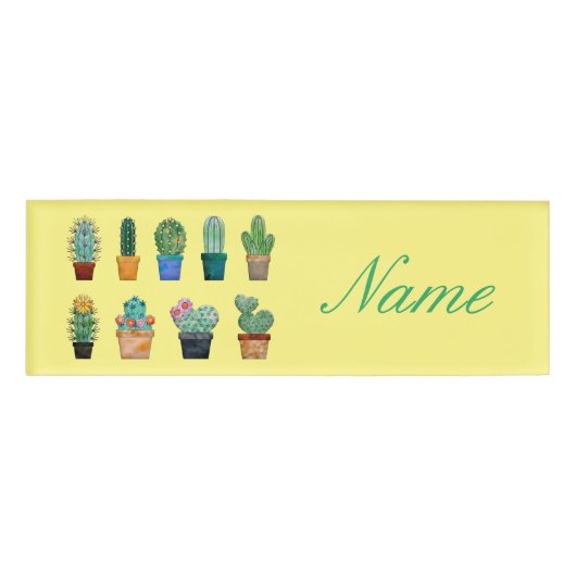 Geassorteerde Cactus Planten Thunder_Cove Naambadge (Voorkant)