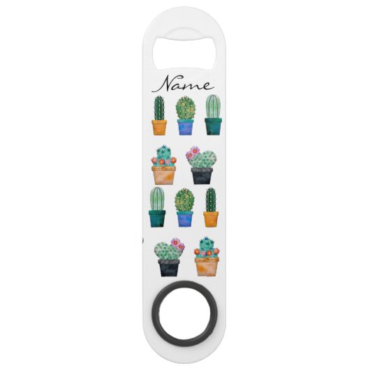 Geassorteerde Cactus Planten Thunder_Cove Speed Flessenopener (Voorkant)