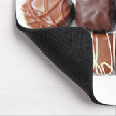 Geassorteerde chocolade Mousepad Muismat (Hoek)