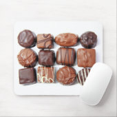 Geassorteerde chocolade Mousepad Muismat (Met muis)