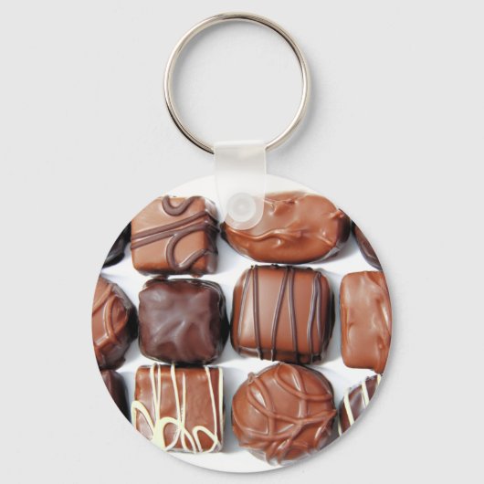 Geassorteerde chocolade sleutelhanger (Voorkant)