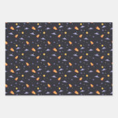 Geassorteerde Cute Kinder Dino - Ruimte - Cucakes Inpakpapier Vel (Voorkant 2)