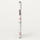 Geassorteerde delicate bloemen in patroon afdrukke Case-Mate iPhone case (Achterkant / rechts)