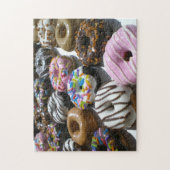 Geassorteerde Donuts Foto Puzzle Legpuzzel (Verticaal)