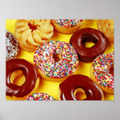 Geassorteerde donuts poster (Voorkant)