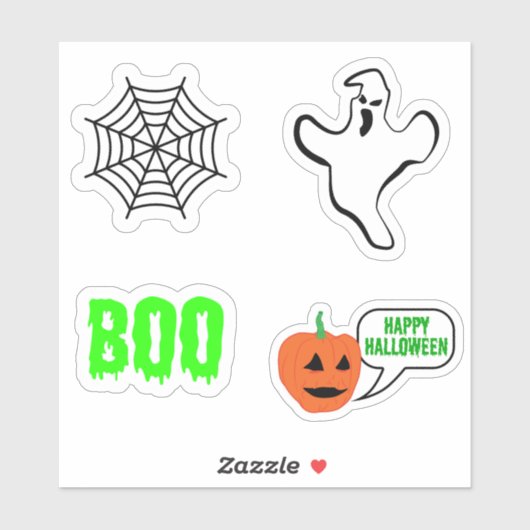 Geassorteerde Halloween-Design Sticker (Vel)
