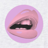 Geassorteerde lippen Iron-on pleister Labels (Design 1)