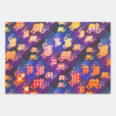 Geassorteerde olifanten inpakpapier vel (Voorkant)