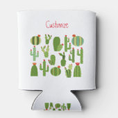 Geassorteerde Planten met rode bloemen Thunder_Cov Blikjeskoeler (Achterkant)