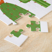 Geassorteerde Planten met rode bloemen Thunder_Cov Legpuzzel (Zijkant)