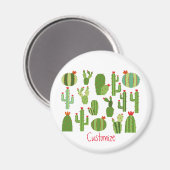 Geassorteerde Planten met rode bloemen Thunder_Cov Magneet (Voorkant / Achterkant)