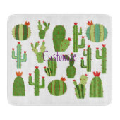 Geassorteerde Planten met rode bloemen Thunder_Cov Snijplank (Voorkant)