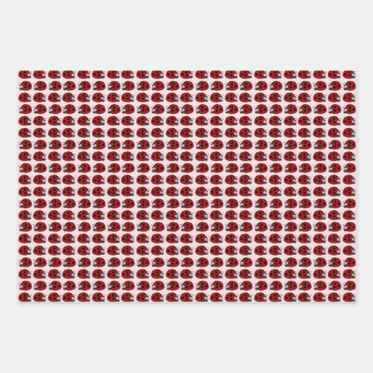 Geassorteerde ritters Penguin Ladybug Turtle Inpakpapier Vel (Voorkant 2)