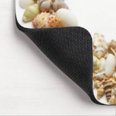 GeAssorteerde seizoenshellen vormen een hartvorm Muismat (Hoek)