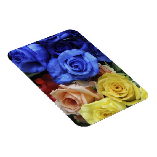 Geassorteerde verse rozenbouquets magneet (Rechterzijde)