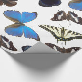 Geassorteerde vlinders cadeaupapier (Hoek)