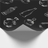 Geassorteerde vloeistofflessen  cadeaupapier (Hoek)