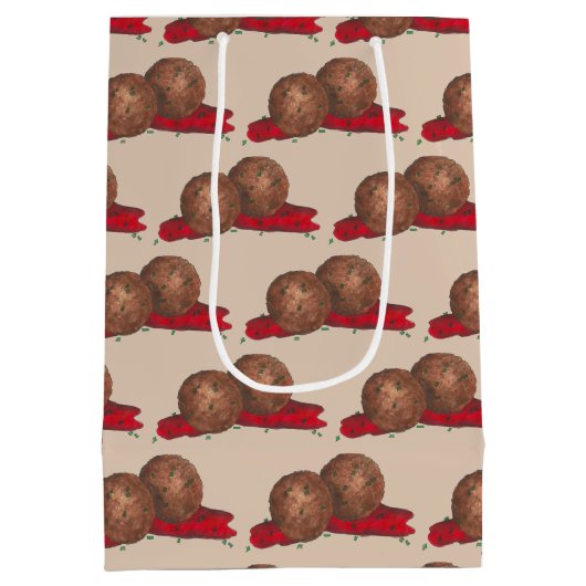 Geatballen Marinara Italiaans restaurant Kooking Medium Cadeauzakje (Achterkant)