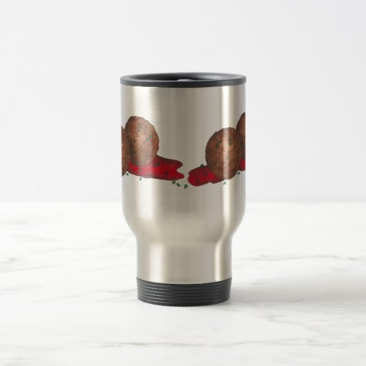 Geatballen Marinara Italiaans restaurant Kooking Reisbeker (Center)