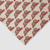 Geatballen Marinara Italiaans restaurant Kooking Tissuepapier (Detail)