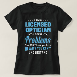 Geautoriseerde Opticien T-shirt