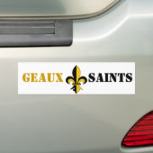 GEAUX STEEKT bumpersticker (Op auto)