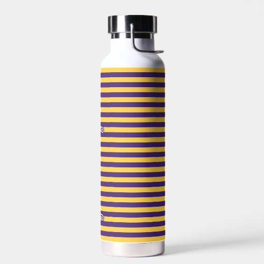 Geaux Tigers Gestreepte LSU Tumbler – Waterfles (Links)
