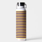 Geaux Tigers Gestreepte LSU Tumbler – Waterfles (Achterkant)
