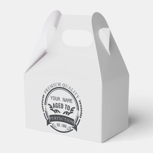 Geavanceerd Bedankdoosjes (Voorkant Zijde)