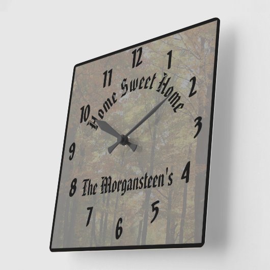 Geavanceerd Creëer Uw eigen aangepaste Vierkante Klok (Hoek)