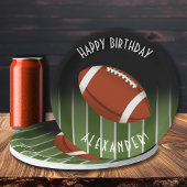 Geavanceerd gepersonaliseerd football Field Happy  Papieren Bordje