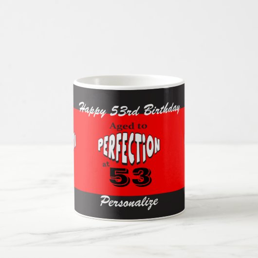 Geavanceerd | Leeftijd en naam van de dag | Geboor Koffiemok (Center)