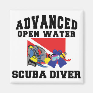 Geavanceerd Open Water SCUBA Diver Magneet