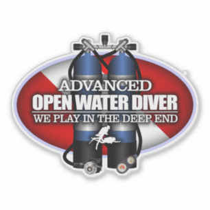 Geavanceerd open water (ST) Sticker