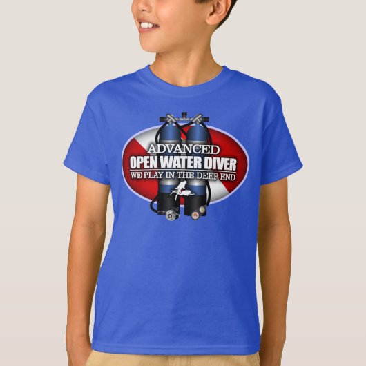 Geavanceerd open water (ST) T-shirt (Voorkant)