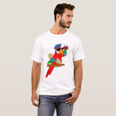 Geavanceerd parrot t-shirt (Voorkant volledig)