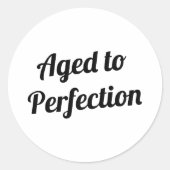 Geavanceerd Ronde Sticker (Voorkant)