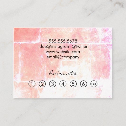 Geavanceerde artistieke Grungy Loyalty (Achterkant)