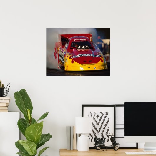 Geavanceerde auto-onderdelentop - Funny Car Print (Thuiskantoor)