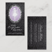 Geavanceerde Bakkerij- en Cupcake-Visitekaartje Visitekaartje (Voorkant / Achterkant)