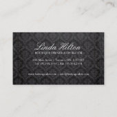 Geavanceerde Bakkerij- en Cupcake-Visitekaartje Visitekaartje (Achterkant)