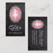 Geavanceerde Bakkerij- en Cupcake-Visitekaartje Visitekaartje (Voorkant / Achterkant)