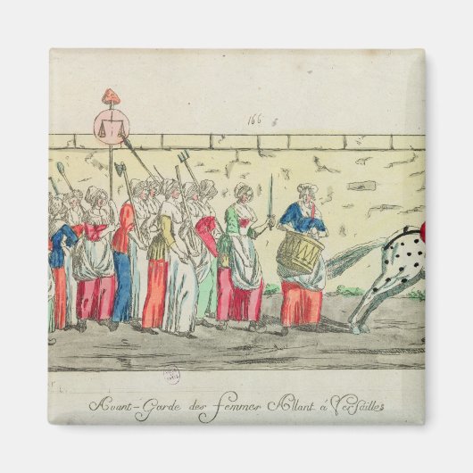 Geavanceerde bewaking van de vrouwen die naar magneet (Voorkant)