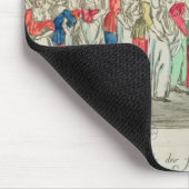 Geavanceerde bewaking van de vrouwen die naar muismat (Hoek)