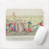 Geavanceerde bewaking van de vrouwen die naar muismat (Met muis)