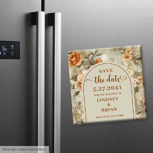 Geavanceerde Boho Neutrale Ivoor Salie Bewaar Datu Magneet