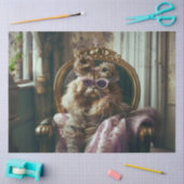 Geavanceerde  Cat Decoupage Tissuepapier (Craft)