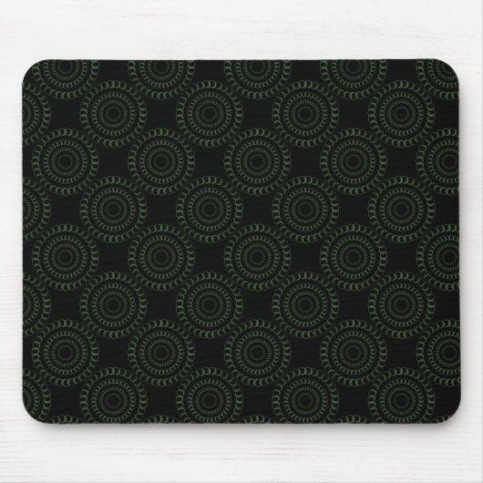 Geavanceerde Chic Mousepad, Groen Muismat (Voorkant)
